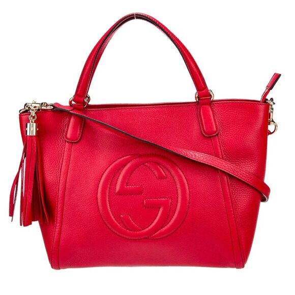 Gucci Handbags - Gucci Soho Leather Shoulder Bag 695-052825
